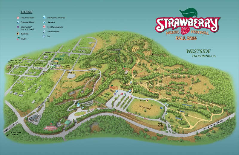 Updated Festival Map Strawberry Music, Inc.
