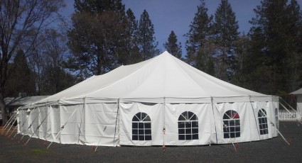 Amy's Orchid Lounge will take place in this beautiful new pole tent at the Fall Festival