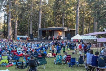 Main Stage at Spring 2018 Strawberry Music Festival by Steve Zimmerman