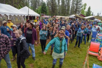 Music Meadow at Spring 2018 Strawberry Music Festival by Steve Zimmerman
