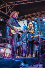 Dave Alvin & Jimmie Dale Gilmore at Spring 2018 Strawberry Music Festival by Steve Zimmerman