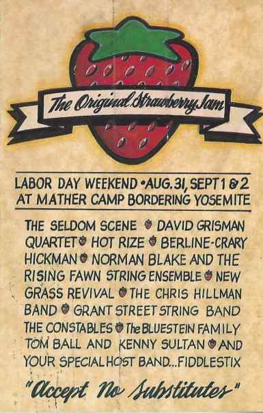 Strawberry Festival 2025 Lineup Poster