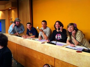 Max-and-Strawberry-gang-phone-banking-for-PBS-3