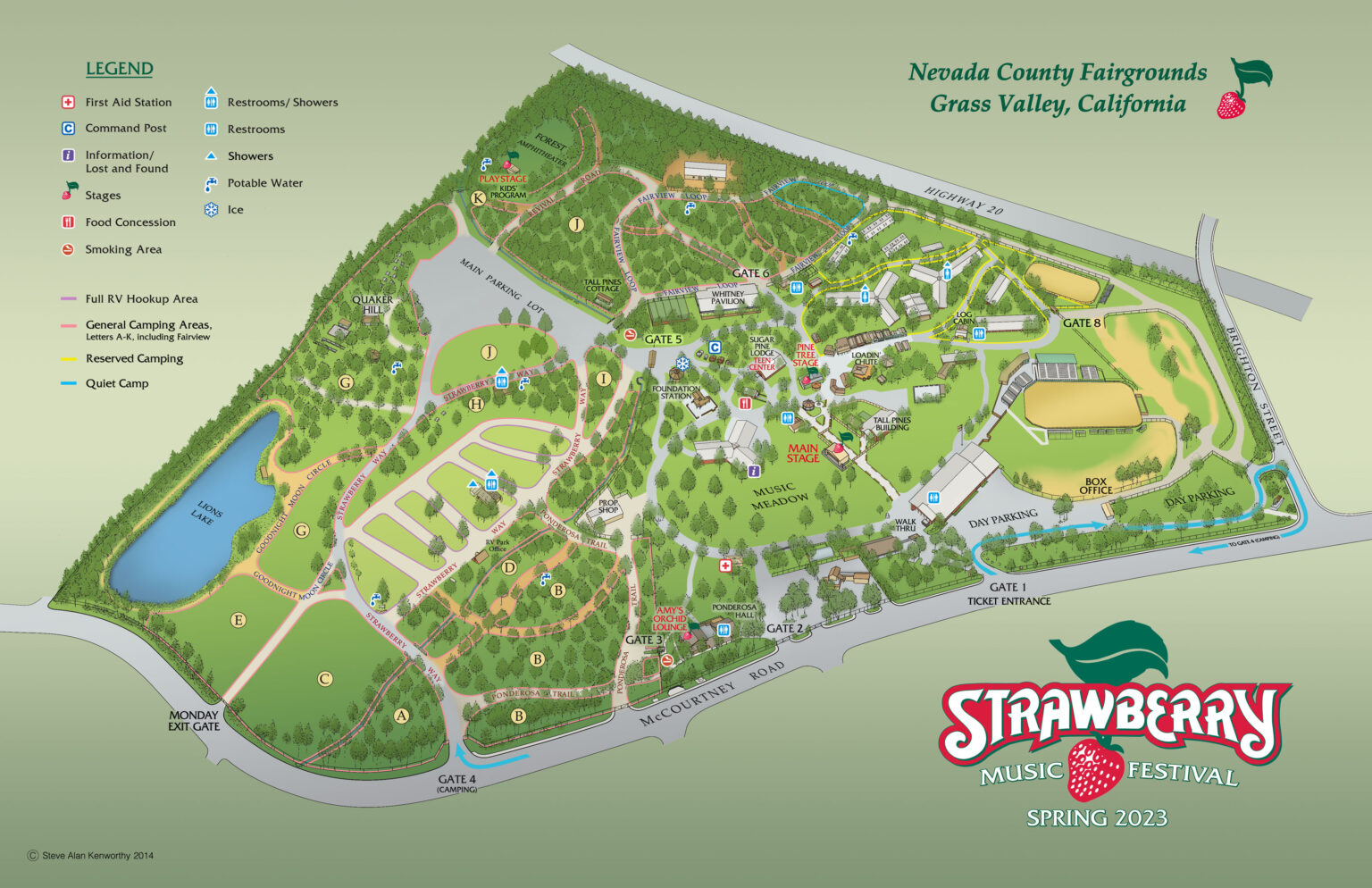 Spring 2024 Strawberry Music Festival Strawberry Music, Inc.