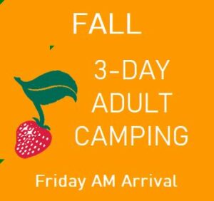 Fall 3-Day Adult Camping