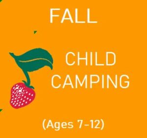 Fall Child Camping