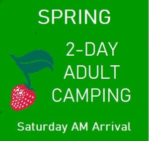 Spring 2-Day Adult Camping