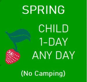 Spring Child 1-Day (No Camping)