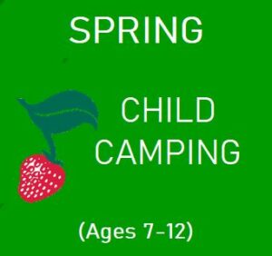 Spring Child Camping