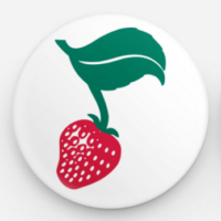Strawberry Note Button